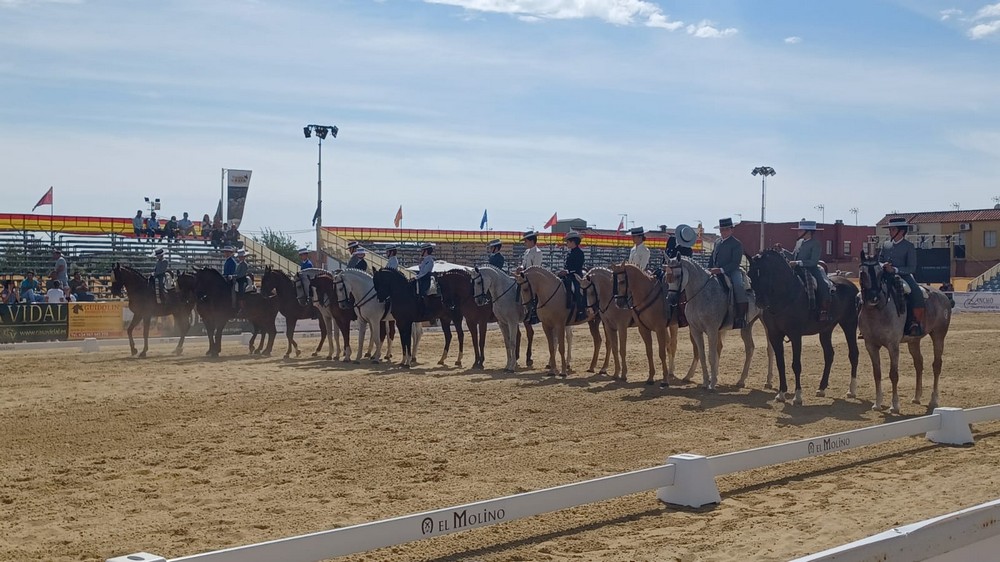 Sexta plaza para Xabier Zabalza en el Campeonato de España de Doma Vaquera de Menores